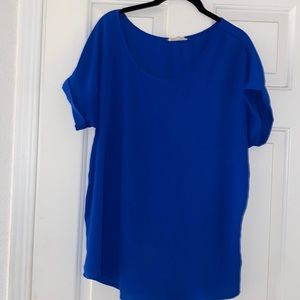 Womens cuff sleeve blouse